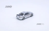 Nissan Skyline GT-R R33 Tuned by Mine's Silver Inno64 1/64 scale
