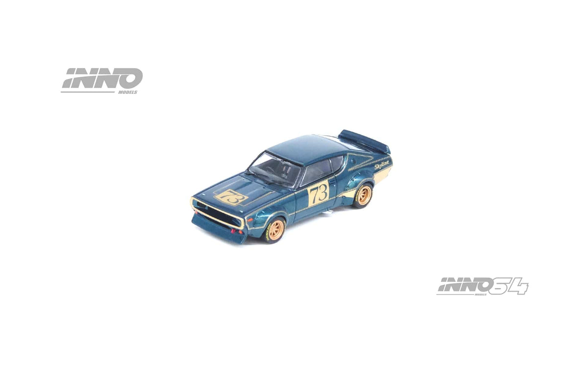 Nissan Skyline 2000 GT-R Racing Concept Green Inno64 1/64 scale