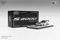 Honda S2000 Metallic White Micro Turbo 1/64 scale