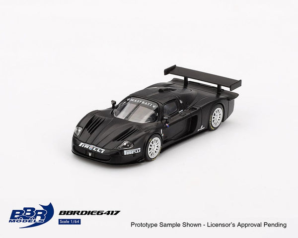 Maserati MC12 Competizione Test Fiorano 2004- Matte Black BBR Models 1/64