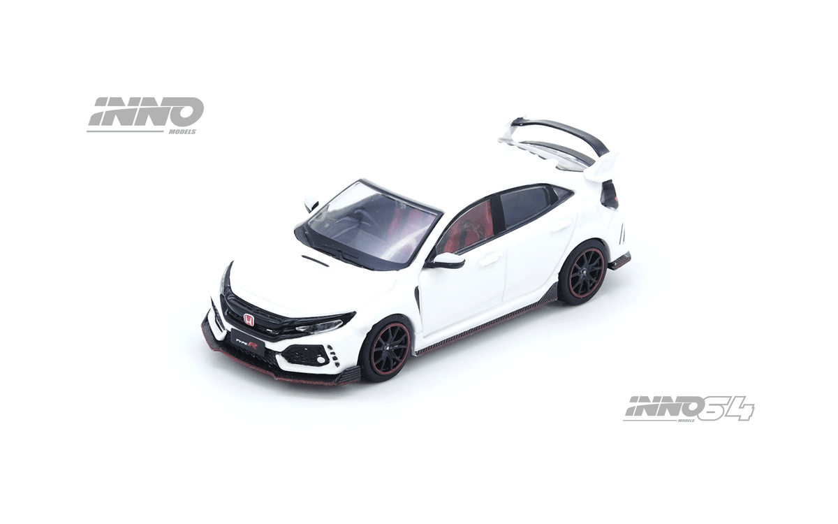Honda Civic Type R FK8 White Inno64 1/64 scale
