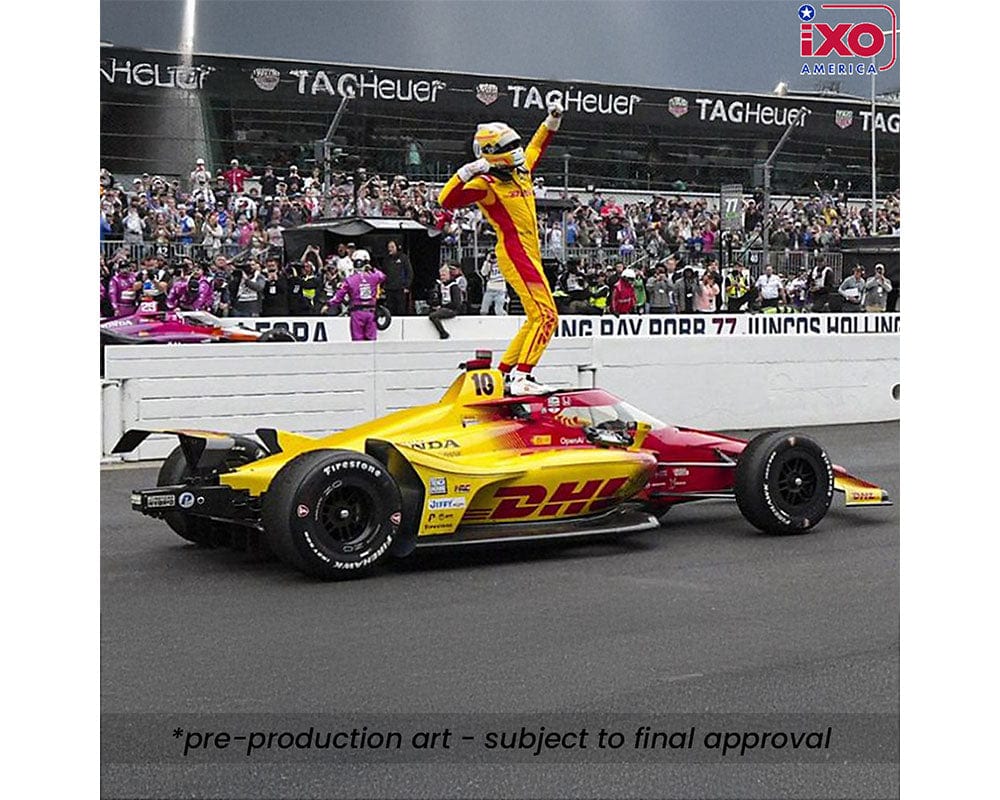 2025 109th Indianapolis 500 Champion Winner – #10 Alex Palou / Chip Ganassi Racing / DHL – INDY 500 Series Ixo Models 1/64 scale