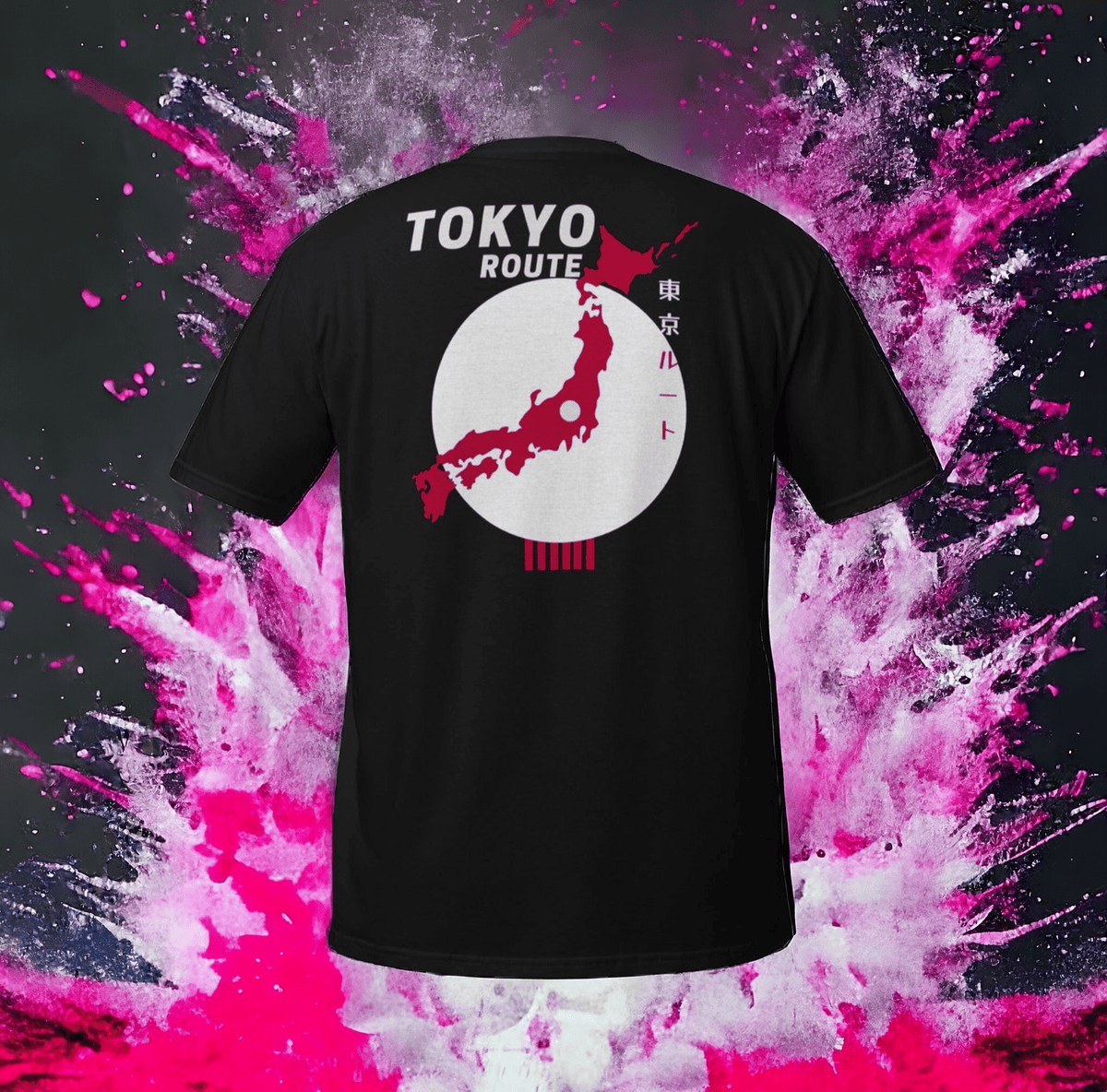 Tokyo Route Japanese t-shirt