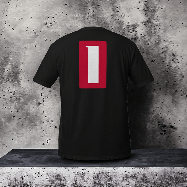 Hantsu Gumball Unisex T-shirt White on Red