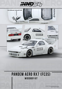 Mazda RX7 FC3S Pandem Aero Wideboy Kit Inno64 1/64 scale