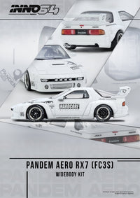 Mazda RX7 FC3S Pandem Aero Wideboy Kit Inno64 1/64 scale