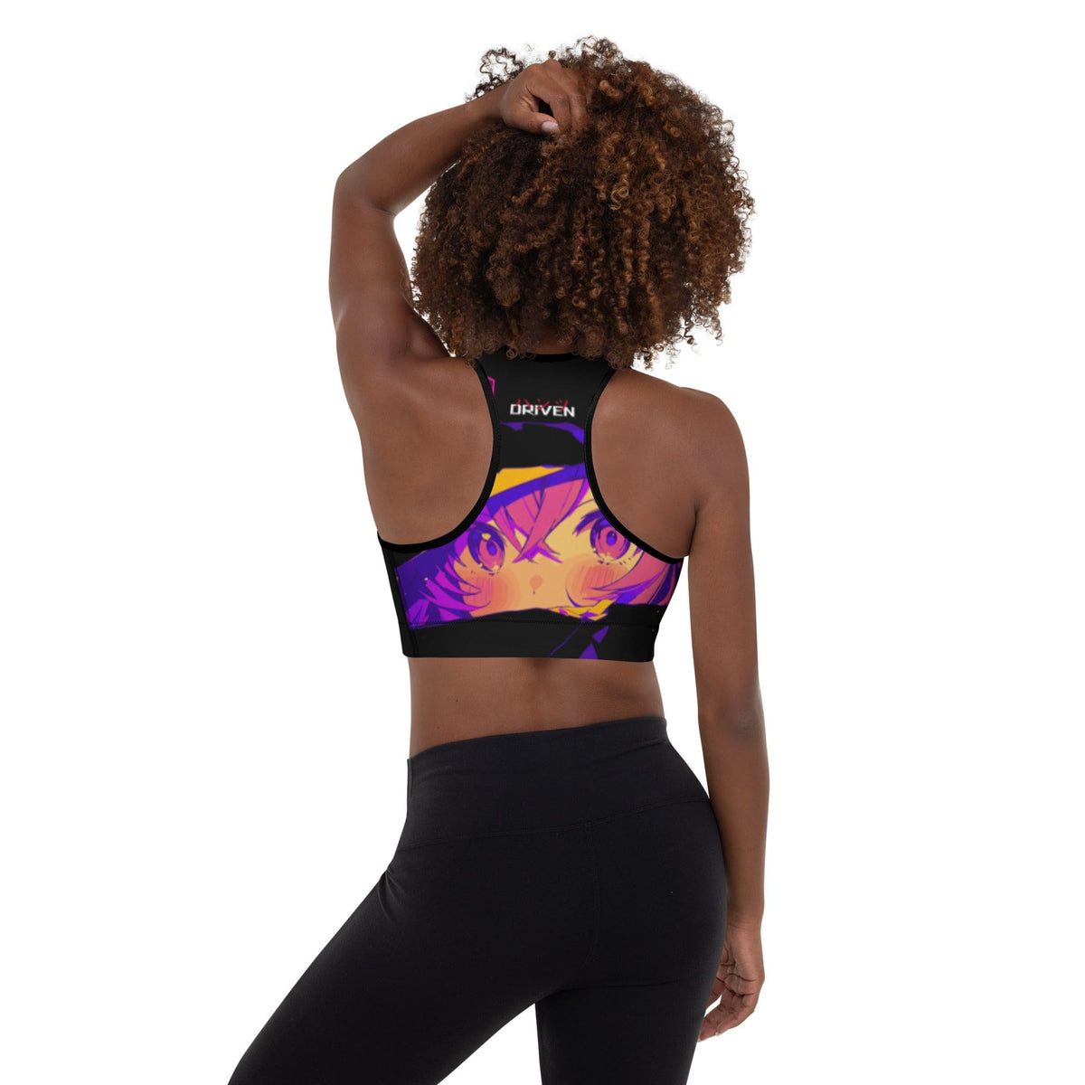anime jdm Heart Breaker Padded Sports Bra