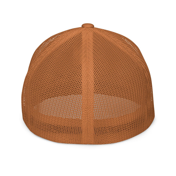 Off-Road Trucker Cap Closed-back Rust