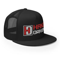 Hanz Driven Cap 3D puff logo BLACK