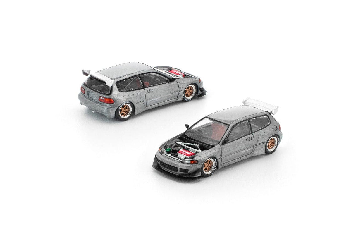 Pandem Civic EG6 Raw Metal Pop Race Enigma Special Edition 1/64