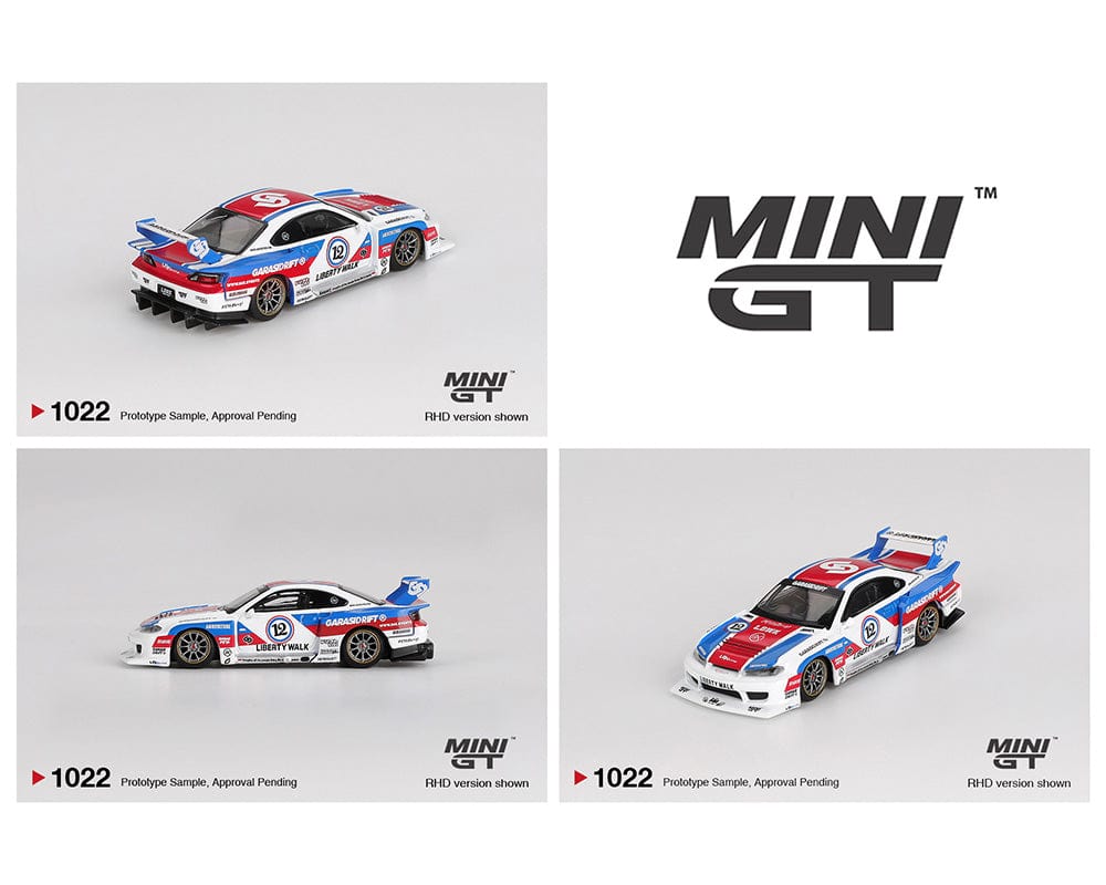 (Pre-order) Nissan LB-Super Silhouette S15 Silvia GARASIDRIFT x LBWK 2025 Mini GT