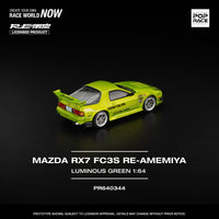 (Pre-order) Mazda RX-7 FC3S Re-Amemiya Luminous Green 1/64 Pop Race