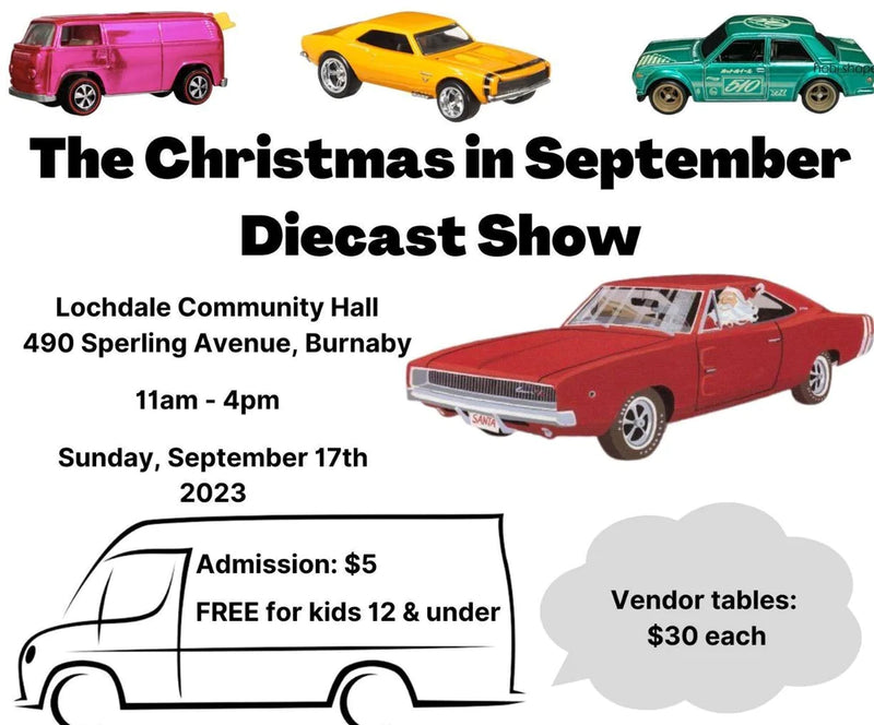 The Christmas in September Diecast Show 2023