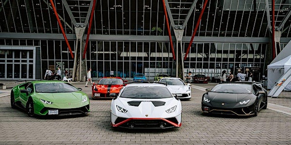 Luxury Super Car event at the Richmond Olympic Oval