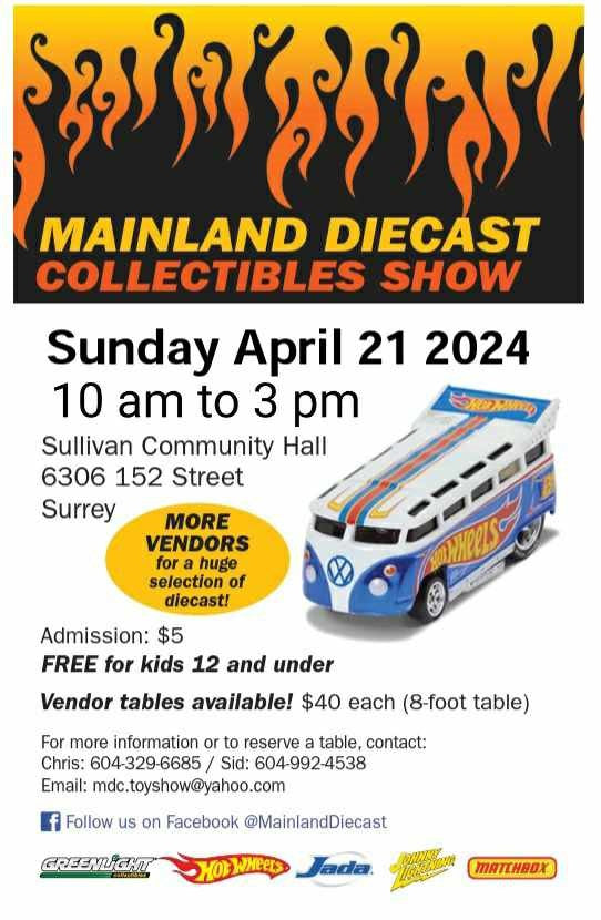 The Mainland Diecast Show - 21 April 2024