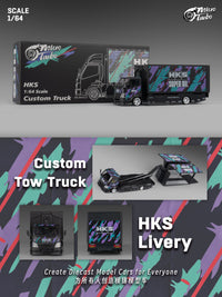 Custom Box Truck HKS Micro Turbo 1/64 scale