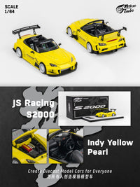 JS Racing Honda S2000 Yellow Micro Turbo 1/64 scale (pre-order)