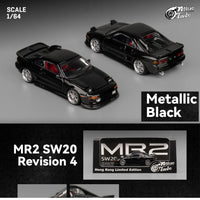 Toyota MR2 SW20 Hong Kong Limited Edition Metallic Black Micro Turbo 1/64 scale