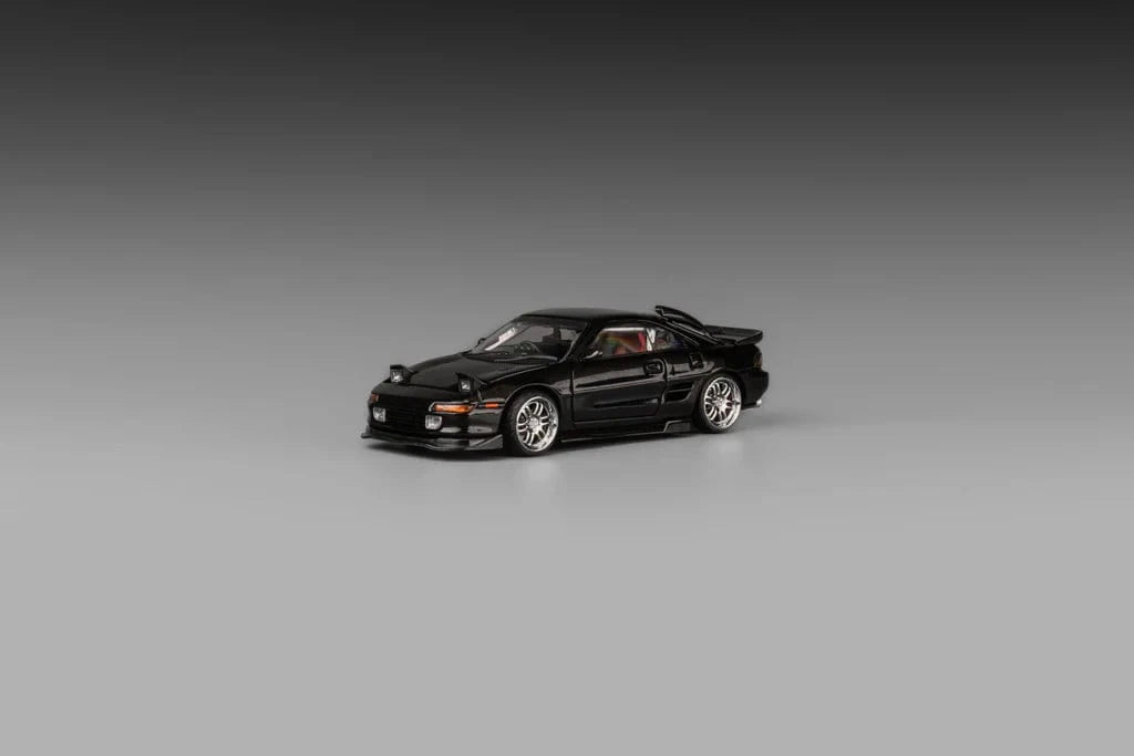 Toyota MR2 SW20 Hong Kong Limited Edition Metallic Black Micro Turbo 1/64 scale