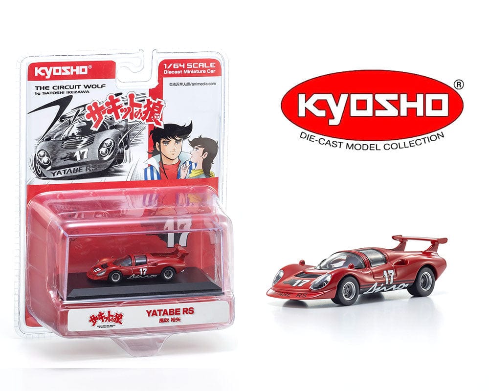 Circuit Wolf Yatabe RS Red Limited Edition Kyosho 1:64 scale