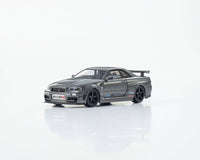 Nissan Skyline GT-R (NISMO BNR34 CRS Gray MOTN LED Base Compatible