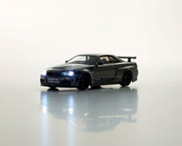 Nissan Skyline GT-R (NISMO BNR34 CRS Gray MOTN LED Base Compatible