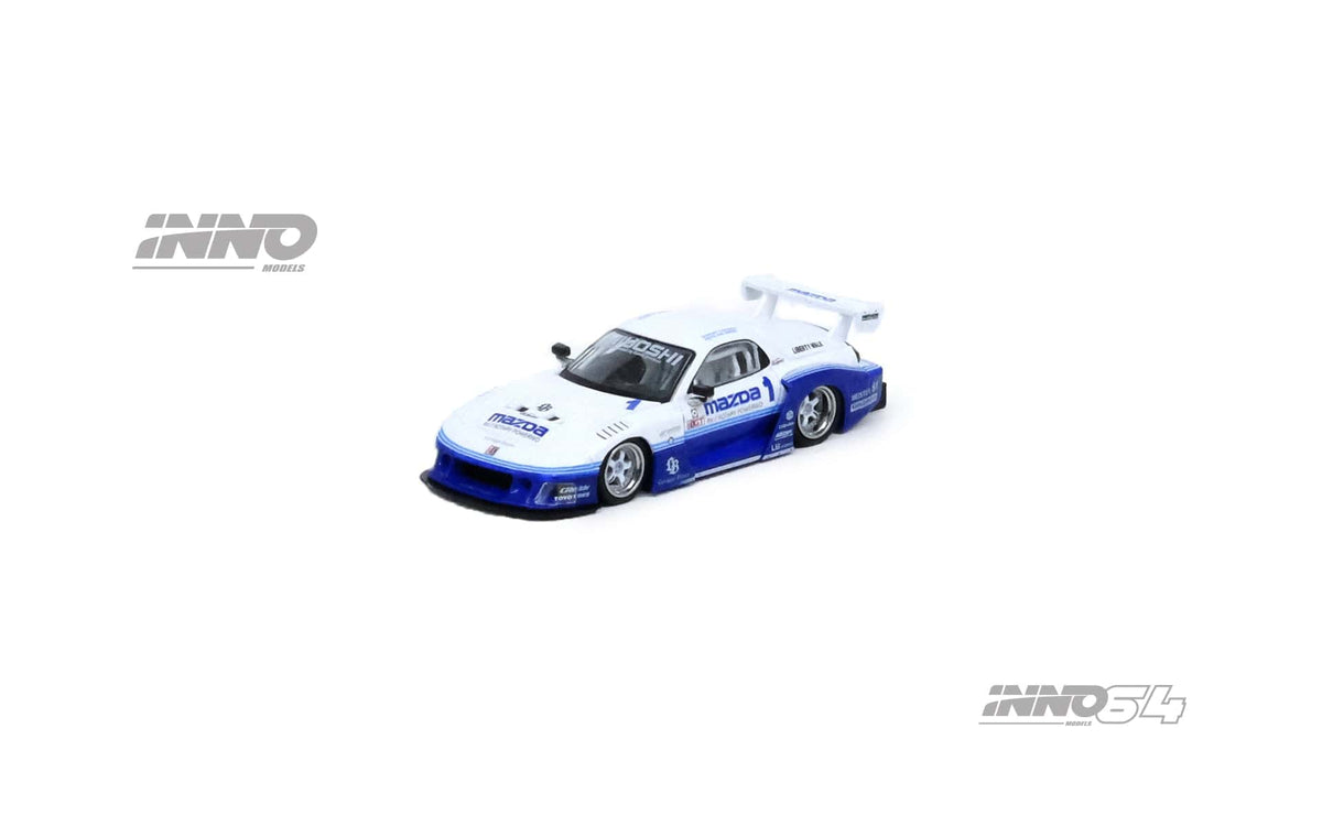 Mazda RX7 LB FD3S Liberty Walk Super Silhouette Hong Kong Toy Car Salon 2024 Special Edition Inno64 1/64 scale