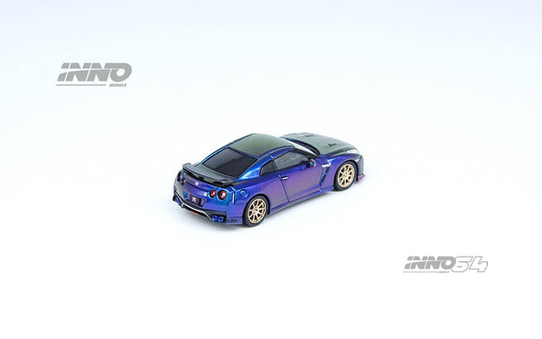 Nissan Skyline GT-R R35 T-Spec Midnight Purple Inno6 IN64-R35TS-MP4 1/64 scale