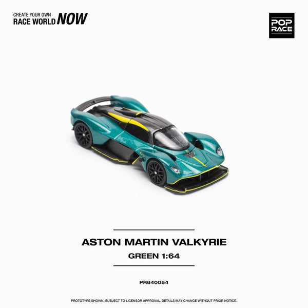 Aston Martin Valkyrie Green Pop Race 1/64 scale (pre-order)