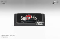 Nissan 180SX Miyabi Black Micro Turbo 1/64 scale