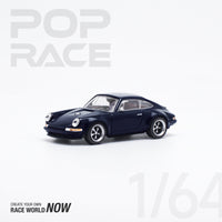 Porsche Singer Monaco Midnight Blue 1/64 scale Pop Race (PRE-ORDER)