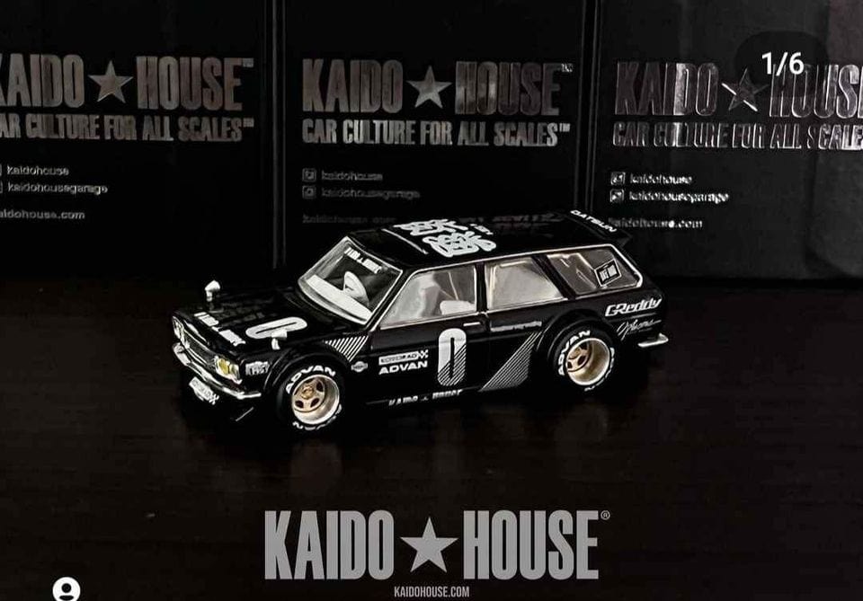 Kaido House Datsun 510 Wagon BLKLTD 4 (only 250 ever made)