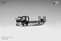 Custom Tow Truck Liberty Walk Black Chrome Micro Turbo 1/64 scale