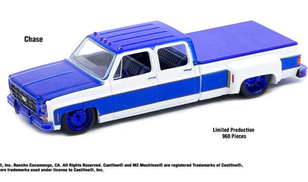 Chase 1977 Chevrolet Cheyenne Super 30 LA White M2 Machines