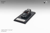 Nissan 180SX Miyabi Black Micro Turbo 1/64 scale