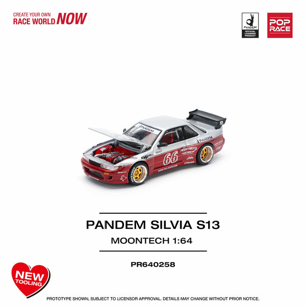 Pandem Silvia S13 1/64 Pop Race