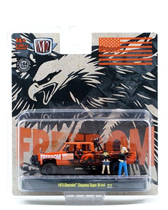 1973 Chevrolet Cheyenne Super 30 Freedom M2 Machines 1:64