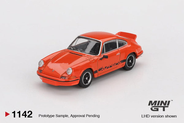 1973 Porsche 911 Carrera RS 2.7 Tangerine Mini GT 1:64