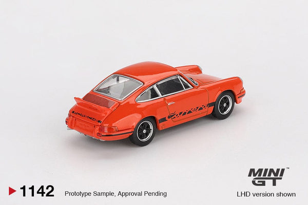 1973 Porsche 911 Carrera RS 2.7 Tangerine Mini GT 1:64