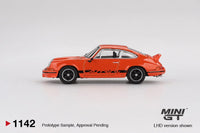 1973 Porsche 911 Carrera RS 2.7 Tangerine Mini GT 1:64