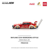 Skyline C210 Kaido Racer Bosozoku Coca Cola Japan Pop Race 1/64