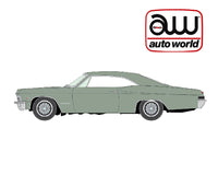 2025 Premium Release 2 B 1965 Chevrolet Impala SS Willow Green Auto World 1/64 scale