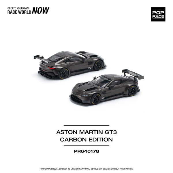 Aston Martin Vantage GT3 Carbon edition Pop Race 1/64 scale