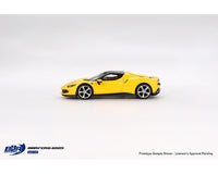 BBR Models 1:64 Ferrari 296 GTB Giallo Modena Yellow Limited Edition