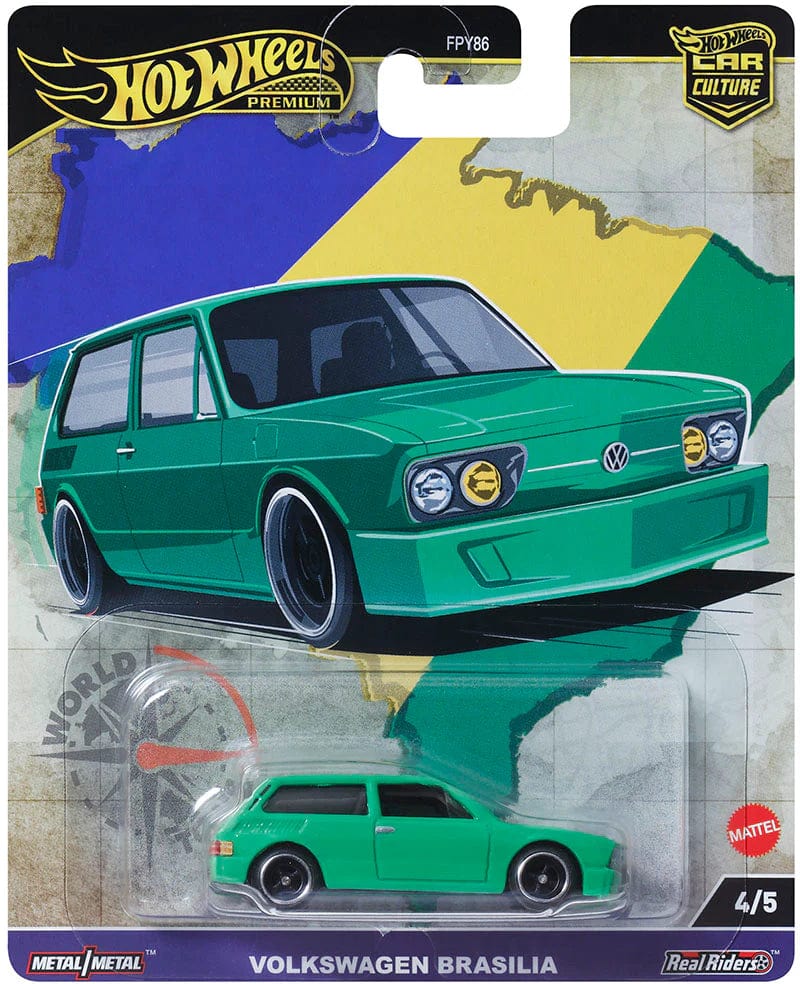 Hot Wheels World Tour Car Culture Volkswagen Brasilia