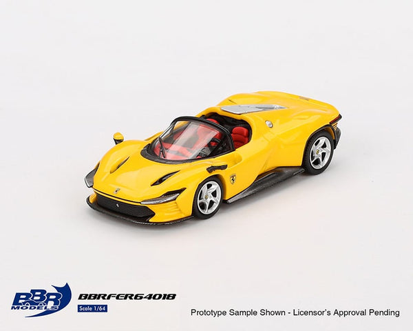 Ferrari Daytona SP3 Giallo Modena Limited Edition BBR Models 1/64