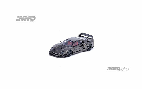 Ferrari F40 Liberty Walk Chrome Black Special Edition Inno64