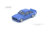 Ford Escort MK2 Pandem Emotion Retro Havoc Blue Inno64 1/64 scale RESIN Special edition