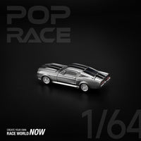 Ford Mustang Shelby GT500R Grey Black Pop Race