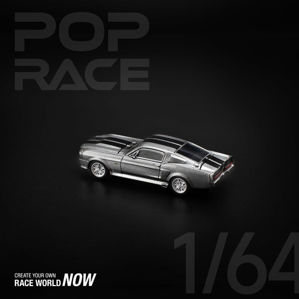 Ford Mustang Shelby GT500R Grey Black Pop Race